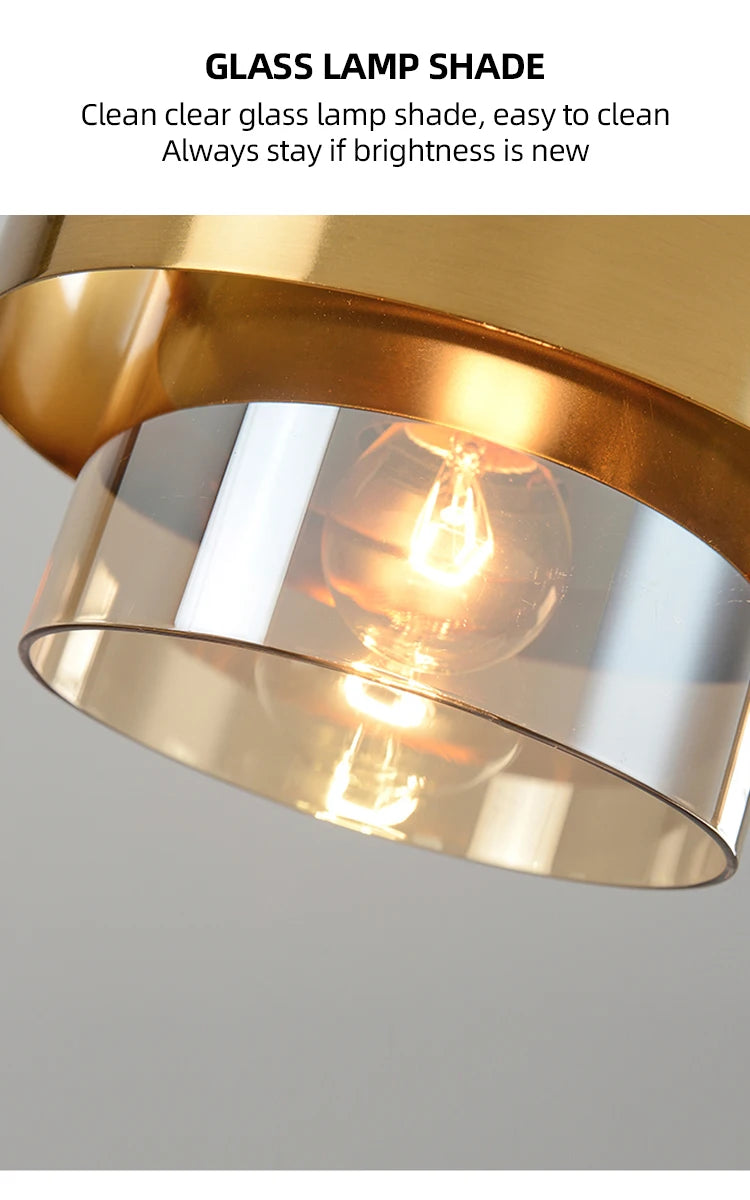 post-modern Bedroom art decor fancy fashion dining led lamp hanging suspended decoration hotel indoor home modern pendant light