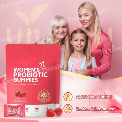 Probiotic for Women Probiotic Gummies Feminine Daily Wellness Balance Ph Gummies Cranberry Probiotics Health Yeast Ph Balance