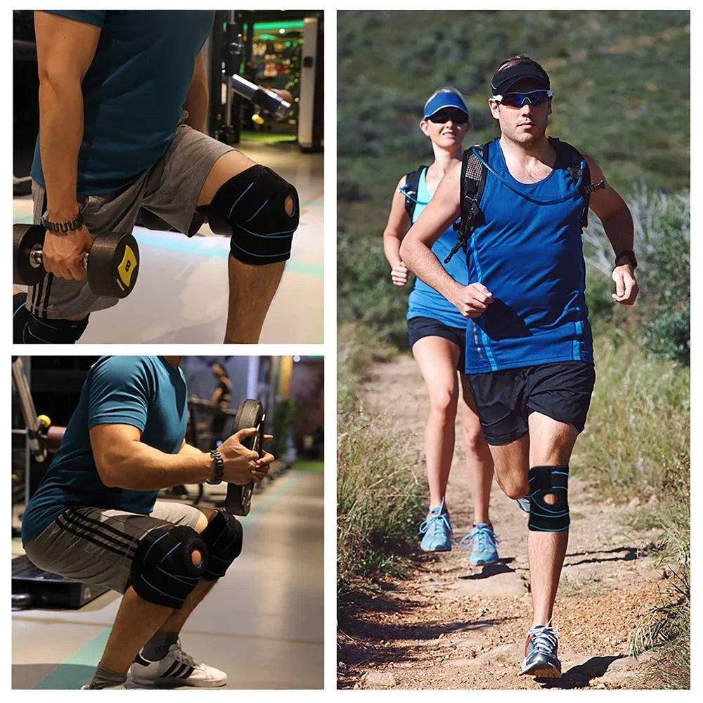 1 PCS Knee Braces for Knee Pain with Side Stabilizers, Effective Relieves Meniscus Tear, LCL, MCL, Arthritis, Joint Pain Relief