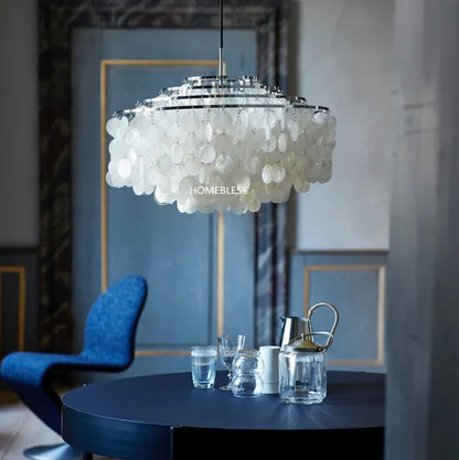 Shell chandelier room decoration living  bed Art Chandelier creative designer lamp restaurant Nordic style