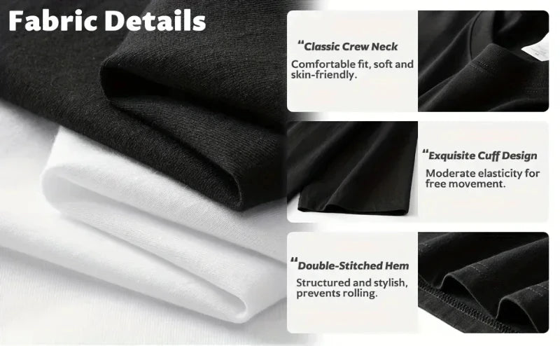 Men's Sweatpants  Spring and Autumn Wide-Leg Loose Fit Plus Size Gray Fleece Lined, Flowy Pure Cotton Straight Leg Casual Pants