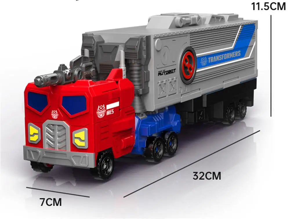 New Transformation Robot Toys Creative Inertia Truck Model Transformation Warrior Model Toys Children's Boys Birthday Gift Toys