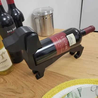 Adorable Dachshund Wine Bottle Holder - Perfect Decorative Piece for Wine Lovers
