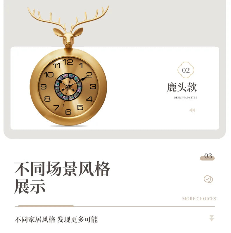Kitchen Game Wall Clock Modern Design Italy Interior Wall Clock Luxury Unique Orologio Da Parete Home Decoration Accessories