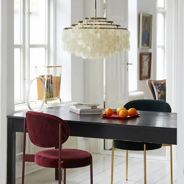 Shell chandelier room decoration living  bed Art Chandelier creative designer lamp restaurant Nordic style