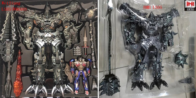 Transformation Toys Robot Weijiang Dinosaur W8600 BMB Grimlock LS05 Deformation Action Figurine