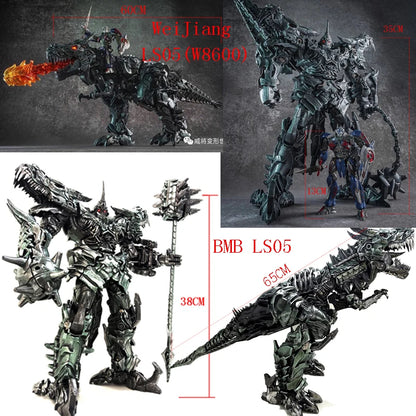 Transformation Toys Robot Weijiang Dinosaur W8600 BMB Grimlock LS05 Deformation Action Figurine