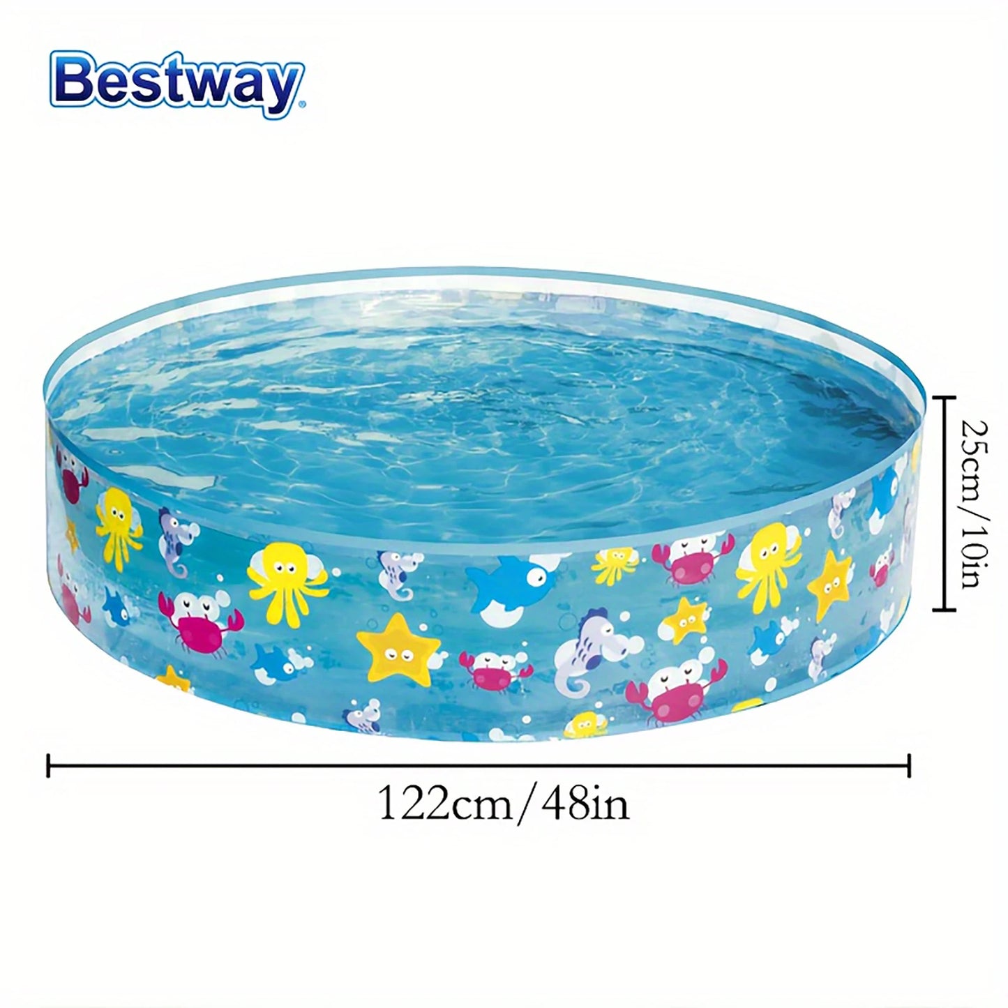 Bestway 55028 Backyard, Portable Bathtubs, Fun-Filled Playground Tubs, Inflatable Pools