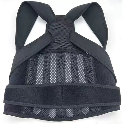 Back brace for men and women, adjustable back and waist support belt, shoulder posture support, improves scoliosis