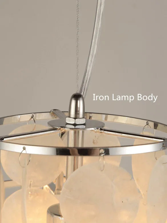 Shell chandelier room decoration living  bed Art Chandelier creative designer lamp restaurant Nordic style