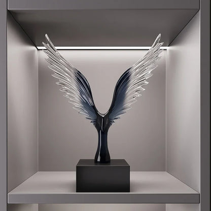 Creative Decor Sculptures Luxury Ornament  Artistic Soft Decoration  Modern Minimalist Living Room Office Wine Cabinet Decor