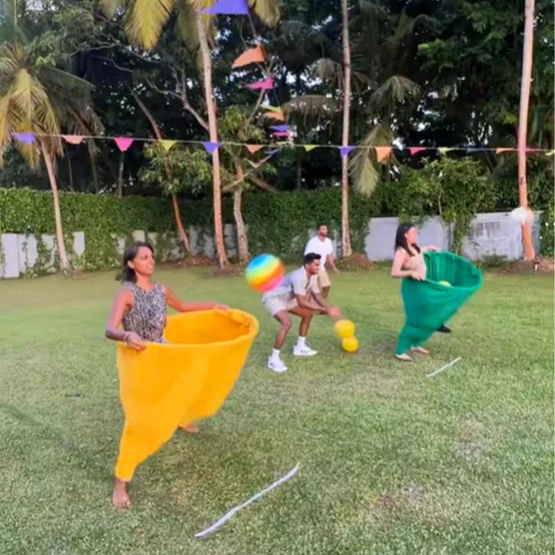 Granny Pants Party Rush Yard Game! The Ultimate Backyard Party Game! Funny Games Parent Child Pitching Game Props And Toys