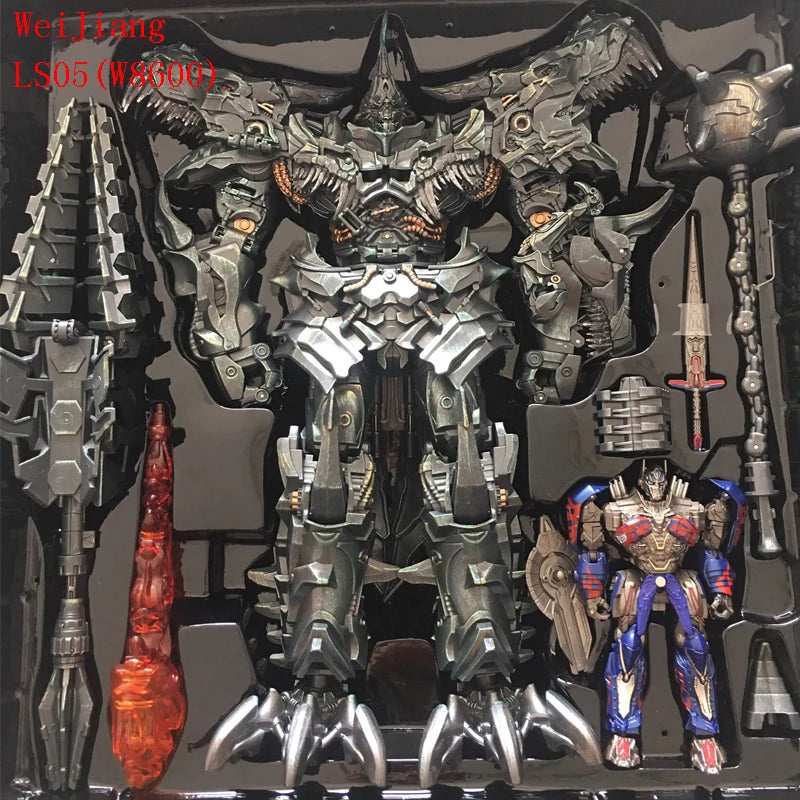 Transformation Toys Robot Weijiang Dinosaur W8600 BMB Grimlock LS05 Deformation Action Figurine