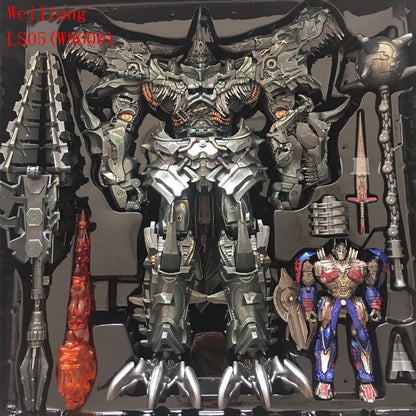 Transformation Toys Robot Weijiang Dinosaur W8600 BMB Grimlock LS05 Deformation Action Figurine