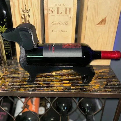 Adorable Dachshund Wine Bottle Holder - Perfect Decorative Piece for Wine Lovers