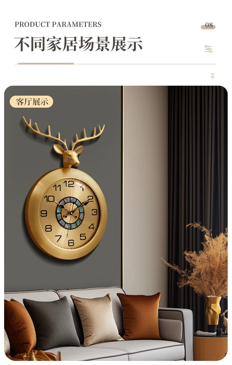 Kitchen Game Wall Clock Modern Design Italy Interior Wall Clock Luxury Unique Orologio Da Parete Home Decoration Accessories