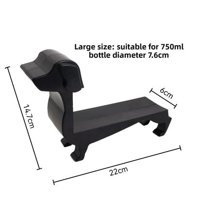 Adorable Dachshund Wine Bottle Holder - Perfect Decorative Piece for Wine Lovers
