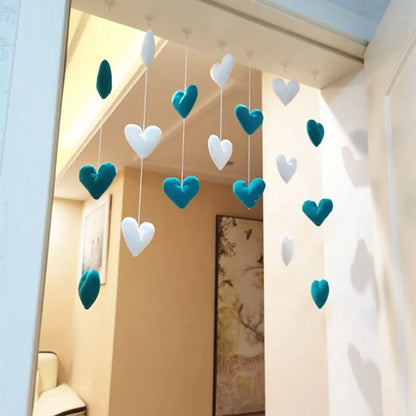 Partition Girls Room Decor High Beauty Women Gift Door Hanging Curtain Love Hearts Pendant Home Decor Door Curtain Ornaments