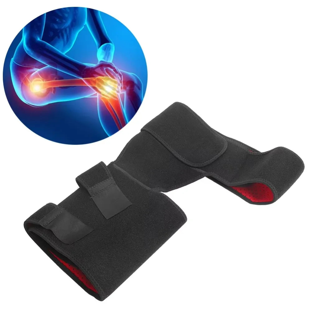 Breathable Adjustable Compression Brace Groin Support Wrap Hip Joint Support Pain Relief Strain Arthritis Thigh Braces Protector