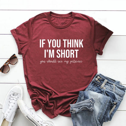 Funny Shirts for Women Funny Saying Graphic Tee Women's Short Sleeve Tshirt Humor Shirt Women Clothing