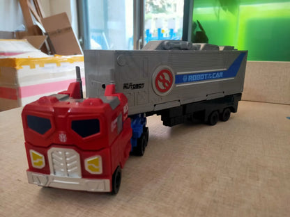 New Transformation Robot Toys Creative Inertia Truck Model Transformation Warrior Model Toys Children's Boys Birthday Gift Toys
