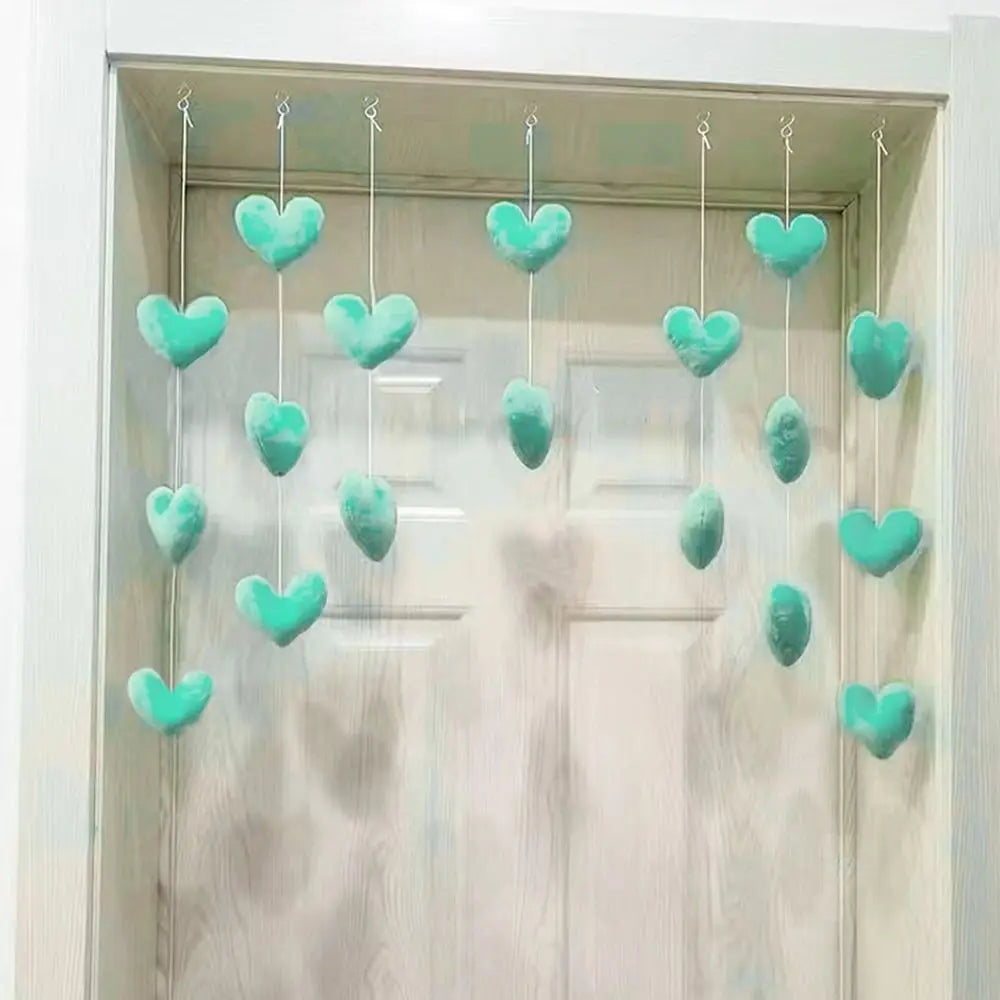 Partition Girls Room Decor High Beauty Women Gift Door Hanging Curtain Love Hearts Pendant Home Decor Door Curtain Ornaments