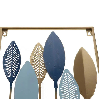 Decor Cabinet Living Room Handicraft Home Decoration Desktop Ornaments Iron Arts Crafts Ginkgo Leaf Ornaments Leaves Sculpture