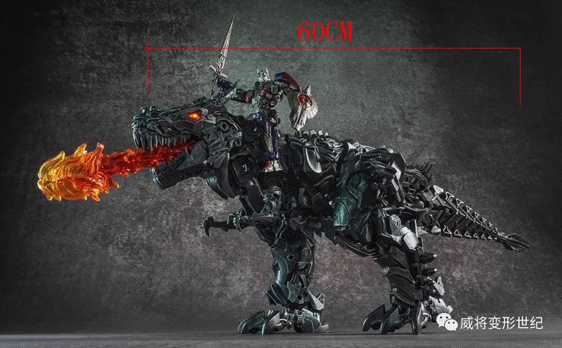 Transformation Toys Robot Weijiang Dinosaur W8600 BMB Grimlock LS05 Deformation Action Figurine