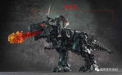 Transformation Toys Robot Weijiang Dinosaur W8600 BMB Grimlock LS05 Deformation Action Figurine