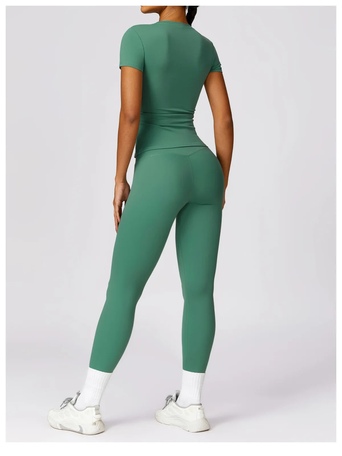 2024 Women Yoga Tops Quick Dry Sport Top Fitness Women Top Purple Solid Short Sleeve Outdoors Fitness Running Tops Gym T Shirt