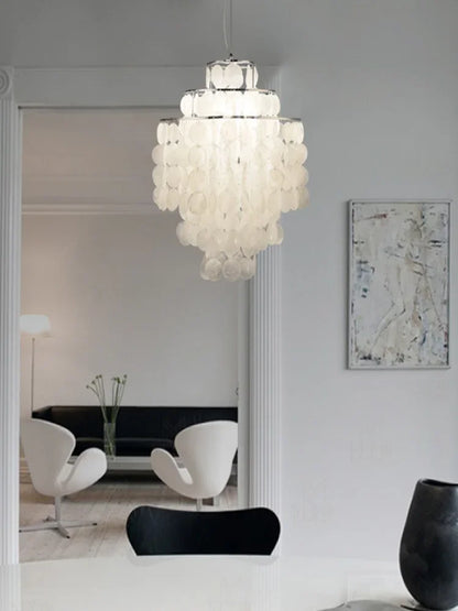 Shell chandelier room decoration living  bed Art Chandelier creative designer lamp restaurant Nordic style